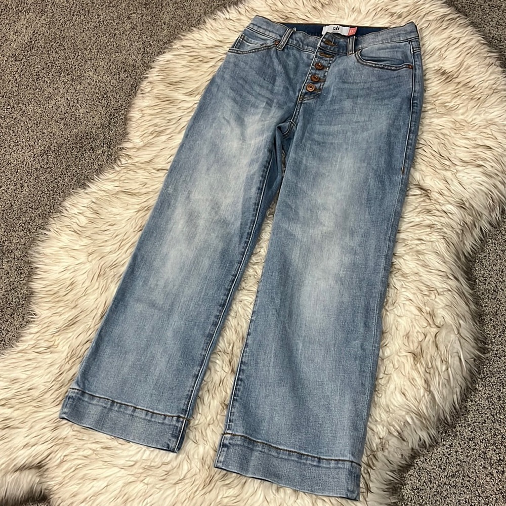 Cabi Palm Beach Crop Stretch Jean